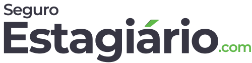 Logo oficial do site Seguro Estagiário — plataforma especializada em Seguro para Estagiário com cobertura completa e contratação 100% online.